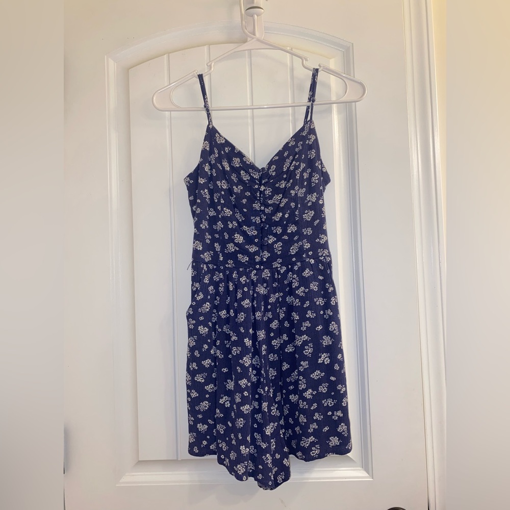 Blue XS Romper